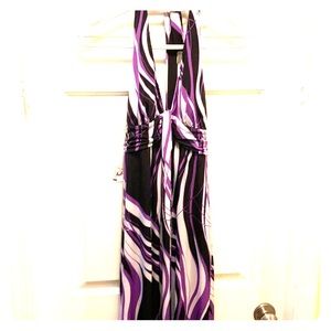 Summer halter maxi dress